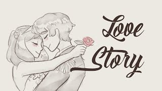 Love Story Taylors Version  A 2021 Contestshipping Animatic [upl. by Danica]