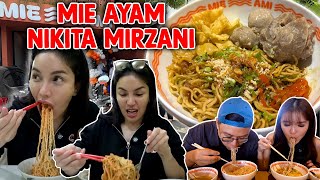 NIKITA MIRZANI JUALAN MIE AYAM BARU BUKA UDAH NGANTRI PANJANG [upl. by Nwahser]