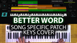 Better Word MainStage patch keyboard cover Leeland [upl. by Neerom]