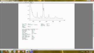 Holmium oxide spectrum [upl. by Jutta426]