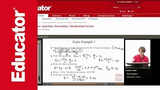 Statistics Measuring Position Quartile Percentiles Standardized Scores [upl. by Hairem496]