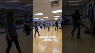 Teaching “Shivers” line dance by EdSheeran Lessons Available linedance dance [upl. by Portugal709]