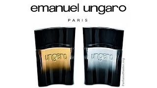 Emanuel Ungaro  Ungaro FemininMasculin Fragrance Collection [upl. by Rico968]