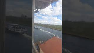 Ghent Belgium Transit shorts sailing viralshorts video [upl. by Nnylrac289]