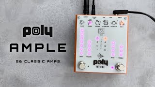 Poly Effects Ample  Stereo Amp Simulator [upl. by Macegan]