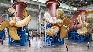 How They Produce Massive Millions  Propellers That Move Giant Ships [upl. by Yesrod265]