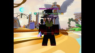 Clutching against toxic targeters in normal sqauds  Roblox Bedwars [upl. by Ybanrab82]