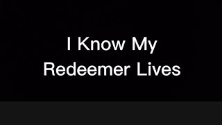 I know My Redeemer Liveth  Melody Emmanson [upl. by Ilarin]