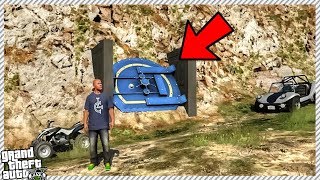 GTA 5 DISCOVERING SECRET MILITARY BUNKER HIDDEN IN MOUNTAINS [upl. by Feer725]