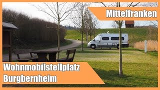 Wohnmobilstellplatz Burgbernheim [upl. by Ydasahc]