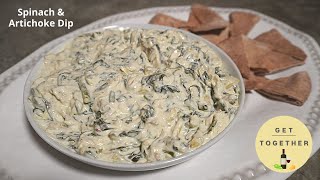 Spinach and Artichoke Dip  NY Times Appetizer [upl. by Theodora58]