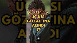 El Clasıcoda Faturalar Kesildi  elclasico realmadrid barcelona football shorts trending [upl. by Denie541]