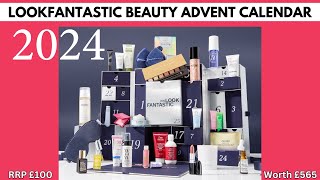 LOOKFANTASTIC 2024 ADVENT CALENDAR [upl. by Ttocs]