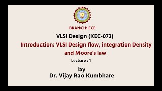 VLSI Design AKTU Digital Education [upl. by Enamart259]