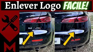 Comment Enlever Badge  Logo Voiture  Désigler Voiture ✔️ TRES FACILE 🔧 Meca Maniaque 🔧 [upl. by Aicnarf648]