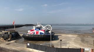 Isle of Wight Hovertravel 12000TD Hovercraft [upl. by Ecirp9]