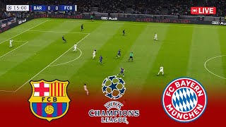 FC Barcelona gegen Bayern München LIVE  Champions League 2425  Simulation Streaming [upl. by Coffey]