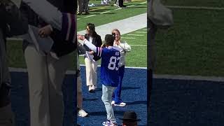 HOF Andre Reed leads the Buffalo Bills Pregame Chant [upl. by Wadsworth]