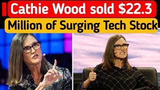 Why Cathie Wood Sells 223 Million in Tech Stocks  Is Market Turbulence [upl. by Costanza]