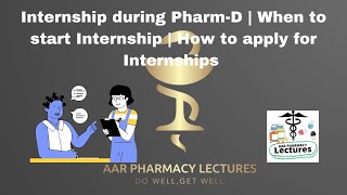 Internship during PharmD  When to start Internship  How to apply for internships [upl. by Jimmy59]