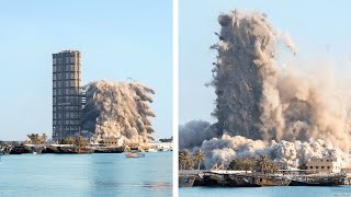 Tallest Building Demolitions in the World [upl. by Berny]