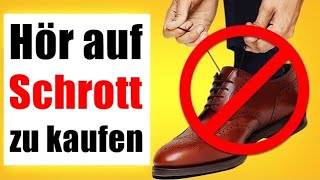 Hochwertige Herren Lederschuhe WARUM Sind Die So Teuer [upl. by Amehsyt]