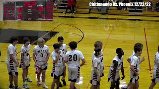 JV Basketball Chittenango V Phoenix 122222 [upl. by Ardyth]