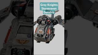 Grey Knights Stormraven Gunship 10th edition 40K warhammer40k [upl. by Eldwun965]