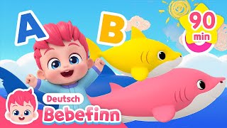 Lerne Zahlen ABC und erste Wörter 📚ㅣMixㅣLernen für KleinkinderㅣBebefinn Deutsch  Kinderlieder [upl. by Korfonta]