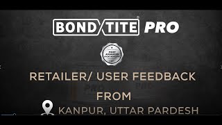 BondTite Pro vs Standard Epoxy  Retailer Feedback  Kanpur [upl. by Dlorad]