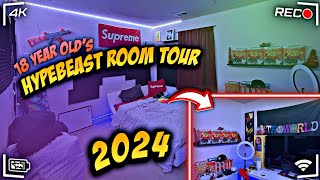 18 YEAR OLDS HYPEBEAST ROOM TOUR  2024 EDITION🔥 [upl. by Annhoj]