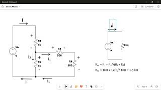 Circuit mesh analisis Use of equivalent resistance Basics of Electronics  EP3 [upl. by Lea]