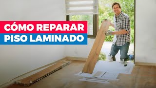 Cómo reparar un piso laminado por humedad [upl. by Allisurd12]