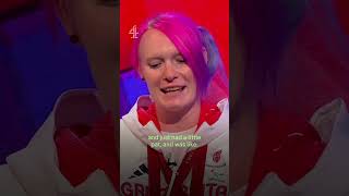 Jodie Grinham won gold while seven months pregnant TheLastLeg C4Paralympics Paris2024 [upl. by Iaht]