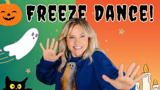 Halloween FREEZE Dance I Its CeCe Brain Break for Baby amp Toddler I Teacher Approved [upl. by Esikram294]