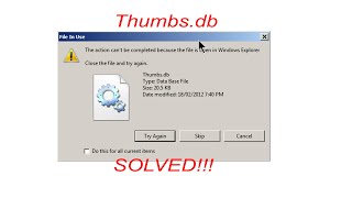 Delete Thumbsdb Solved [upl. by Antonin]