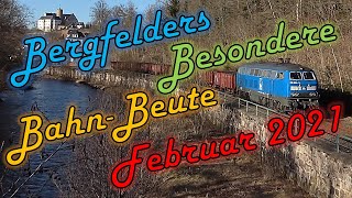 Bergfelders Besondere Bahnvideos  Februar 2021 [upl. by Erikson668]