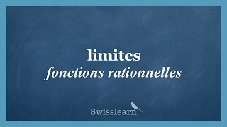 Limites fonctions rationnelles [upl. by Neirb510]