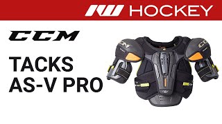 CCM Tacks ASV Pro Shoulder Pad Review [upl. by Mildred]