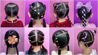 DIY Unique Hairstyles  Creative Zigzag Patterns Buns and Braids Tutorial [upl. by Enelrak]