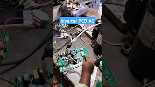 AC inverter PCB repairing compressor not working PCB repair kaise karenairconditioning pcb [upl. by Lindsy]