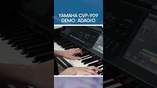 Adagio played on Yamaha CVP909GP Clavinova Digital Piano  Popplers Music pianomusic [upl. by Aicen82]