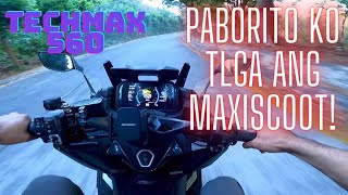 Pinaka hightech na scooter  Yamaha TMAX TechMax 560 [upl. by Allbee]