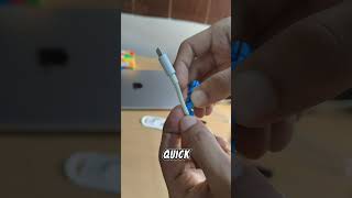 Fix your worn out cable with this simple DIY diy tech apple [upl. by Gerc]