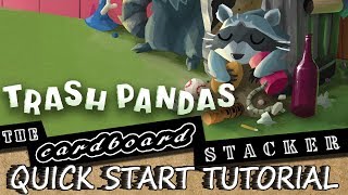 How to Play Trash Pandas from Red Rook Games  Quick Starter Tutorial [upl. by Euseibbob]