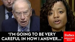 JUST IN Grassley Grills Judge Nominee On Controversial Decision Just Want To Know Your Thinking [upl. by Bashemath741]