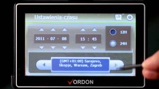 GPS VORDON  INSTRUKCJA OBSLUGI [upl. by Eemiaj]