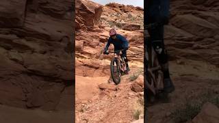 Moab really working that suspension mountainbike shorts mtblife santacruzbicycles mtb moab [upl. by Giarc]