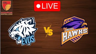 🔴 Live Evos Thunder vs Tangerang Hawks  Live Play By Play Scoreboard [upl. by Kcirederf]