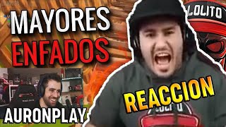 AURONPLAY REACCIONA A LOS MEJORES ENFADOS DE LOLITO [upl. by Trevar260]